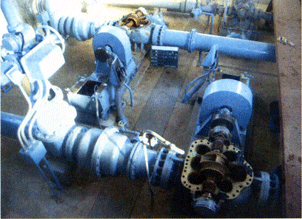 1号揚水機ポンプ部 分解 1号揚水機ポンプ部 分解